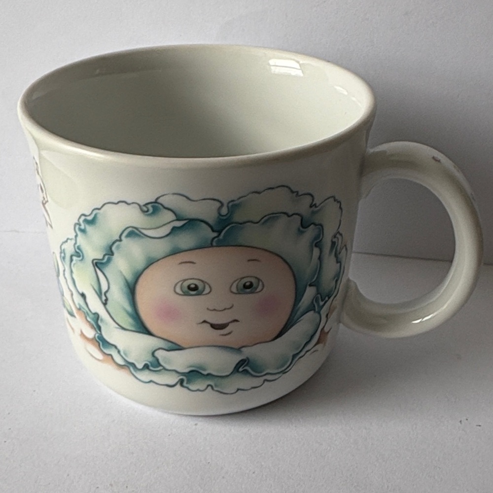 Vintage Cabbage Patch Kids Cute Ceramic Mug